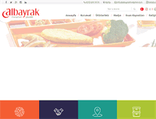 Tablet Screenshot of albayrakmelamin.com